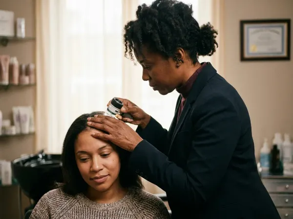 Hair Loss Consultation, alternate view